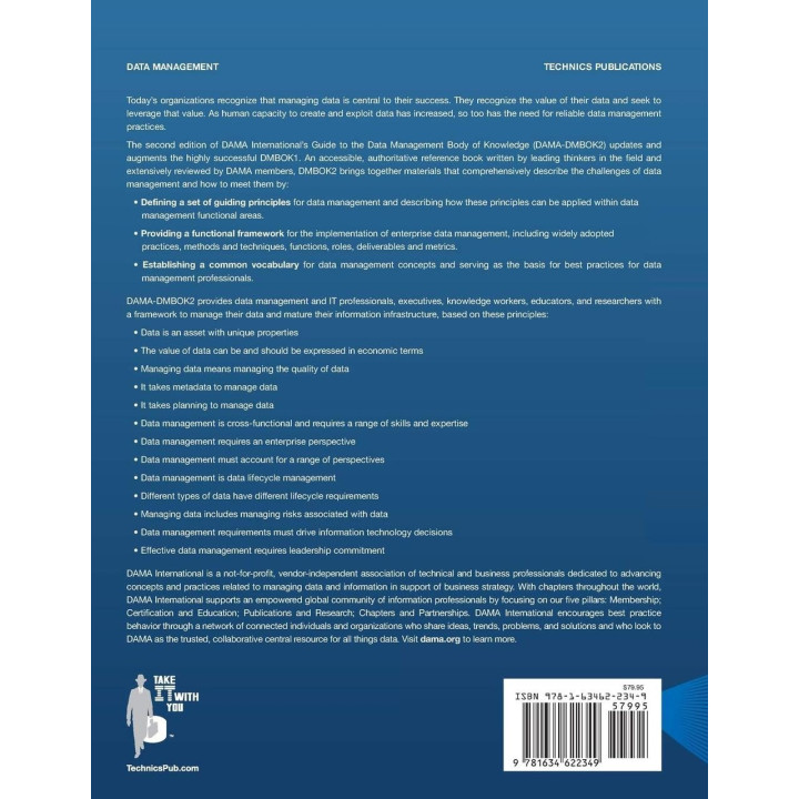 DAMA-DMBOK: Data Management Body of Knowledge: 2nd Edition (English)