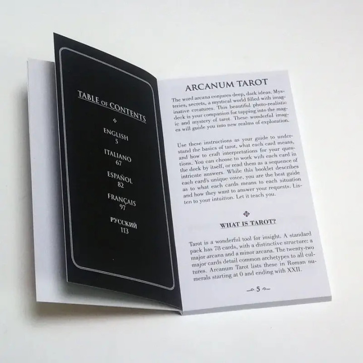 Arcanum Tarot. Карты Таро