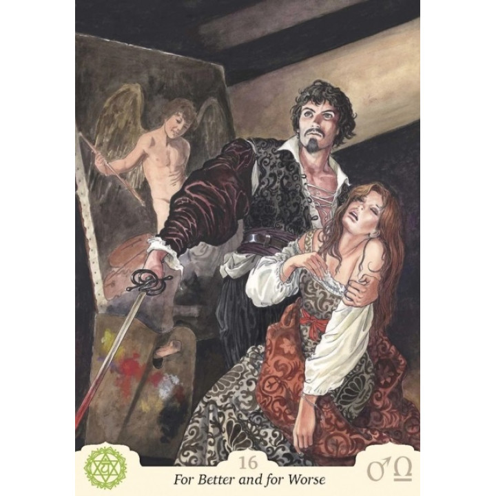 Chakras, Eros and Astrology. Manara. Erotic Oracle (Чакры, Эрос и астрология. Манара. Эротический оракул). Карты Таро. Milo Manara