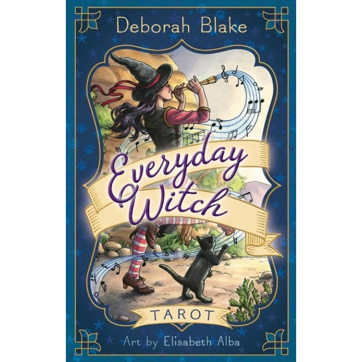 Everyday Witch Tarot (Таро повсякденної відьми). Набір: колода карт + книга. Elisabeth Alba, Deborah Blake