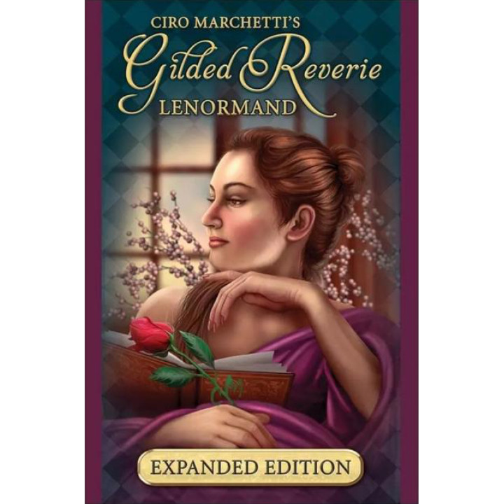Gilded reverie Lenormand (Золотые мечты Ленорман). Карты Таро. Ciro Marchetti