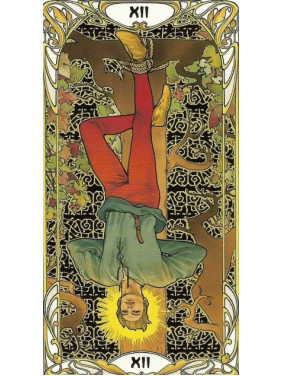 Golden Art Nouveau Tarot (Золотое Таро Уэйт Арт Нуво). Колода карт