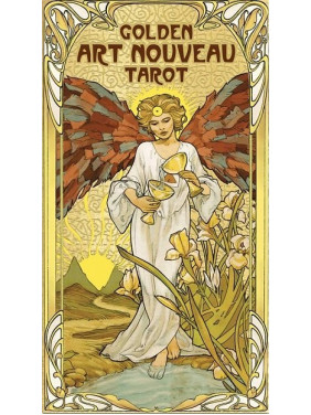 Golden Art Nouveau Tarot (Золотое Таро Уэйт Арт Нуво). Колода карт