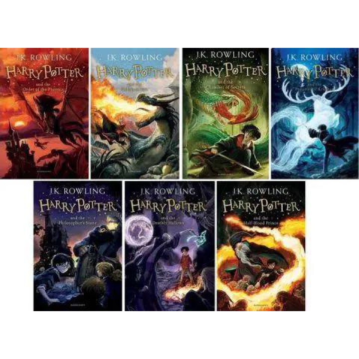 Harry Potter (Гарри Поттер) Books 1-7. Джоан Кэтлин Роулинг. Комплект книг на английском языке