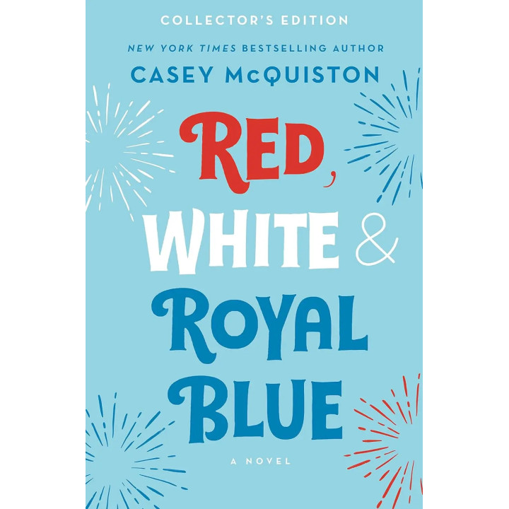 Red, White and Royal Blue (Красный, белый и королевский синий на английском). Casey McQuiston