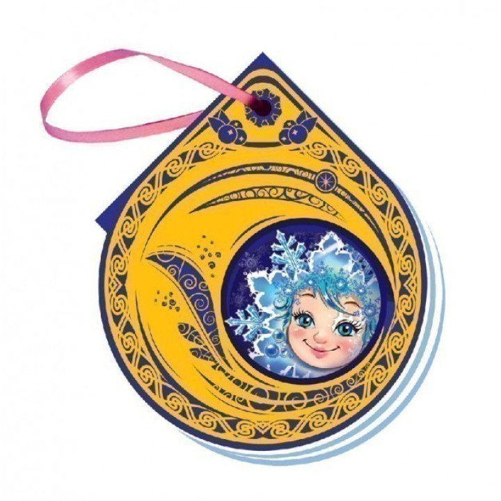 Книги на елку Снежинка