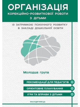 Организация коррекционно-развития. работы с детьми с задержкой психического развития МЛАДШАЯ ГРУППА