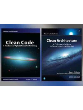 Clean Code: A Handbook of Agile Software Craftsmanship + Clean Architecture. Robert C. Martin. Комплект книг.